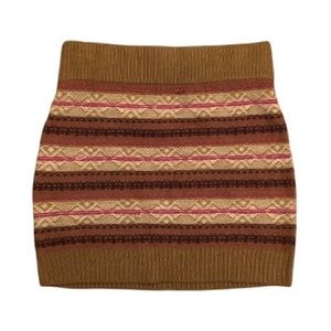 Mossimo Knit Mini Skirt, Medium